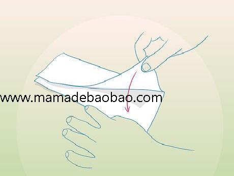 4种方法来折便条 -(基本的正方形便条)