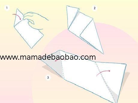 4种方法来折便条 -(基本的正方形便条)