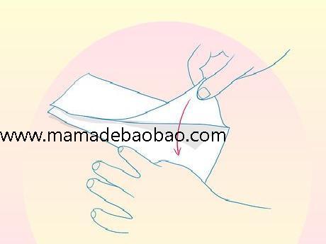 4种方法来折便条 -(基本的正方形便条)