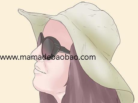 4种方法来戴帽子 - （春夏戴帽）