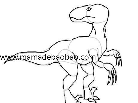 5种方法来画恐龙 -（剑龙）