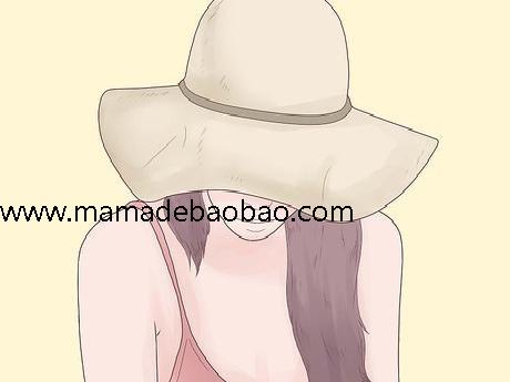 4种方法来戴帽子 - （春夏戴帽）