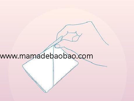 4种方法来折便条 -(基本的正方形便条)