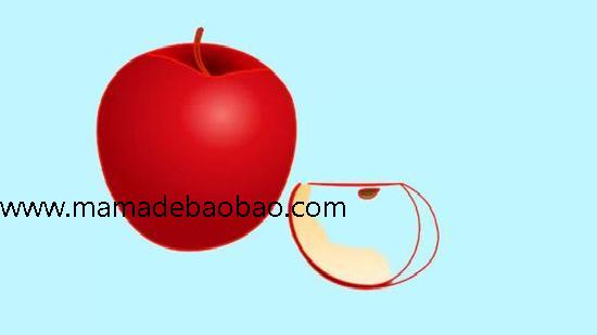 3种方法来画苹果 - （卡通苹果）