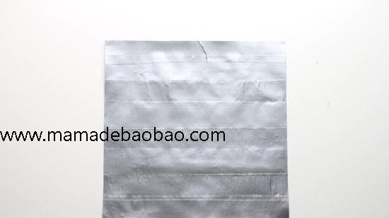 3种方法来用胶带做钱包（钱包包体）