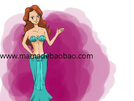 3种方法来扮作美人鱼(穿衣打扮要像美人鱼一样)