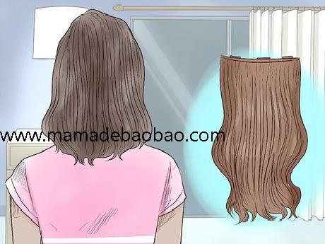 3种方法来制作接发（用圈环接发）