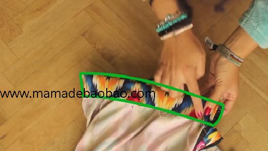 如何裁制长裙（量量你的尺寸）