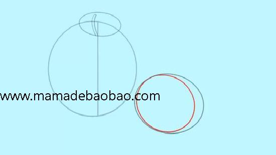 3种方法来画苹果 - （卡通苹果）