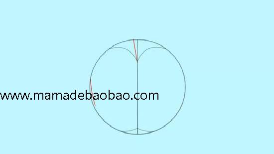 3种方法来画苹果 - （卡通苹果）