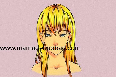 6种方法来画动漫人物的头发（男性动画人物）