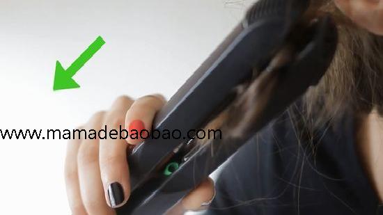 3种方法来用直板夹做出波浪卷发（重复做出卷发圈）