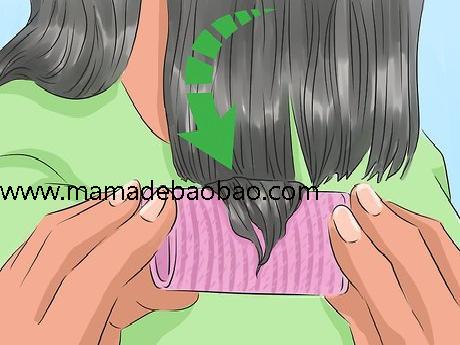 5种方法来自然地拉直头发（用发绳）