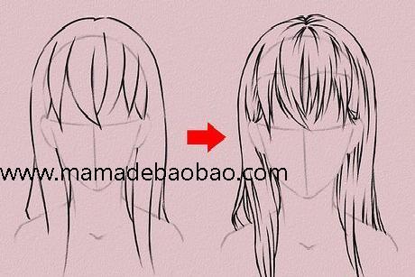 6种方法来画动漫人物的头发（男性动画人物）