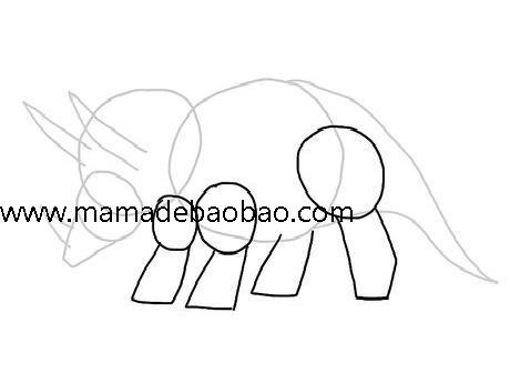 5种方法来画恐龙 -（剑龙）