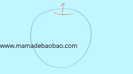 3种方法来画苹果 - （卡通苹果）